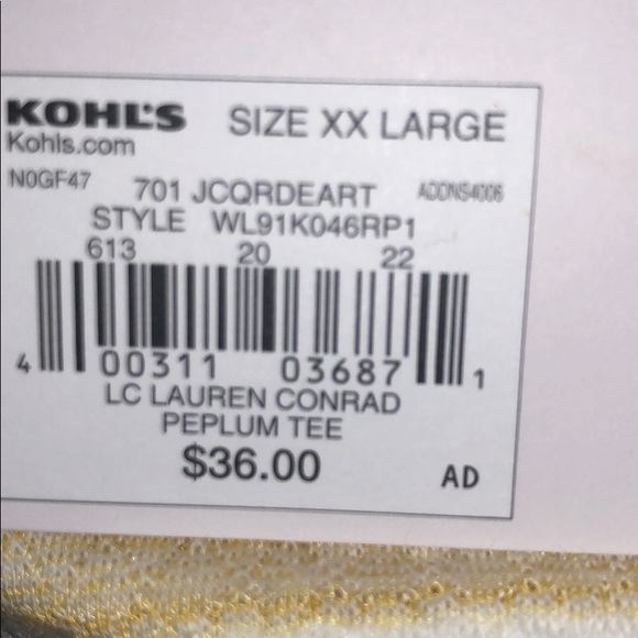 LC Lauren Conrad Top - Picture 4 of 6